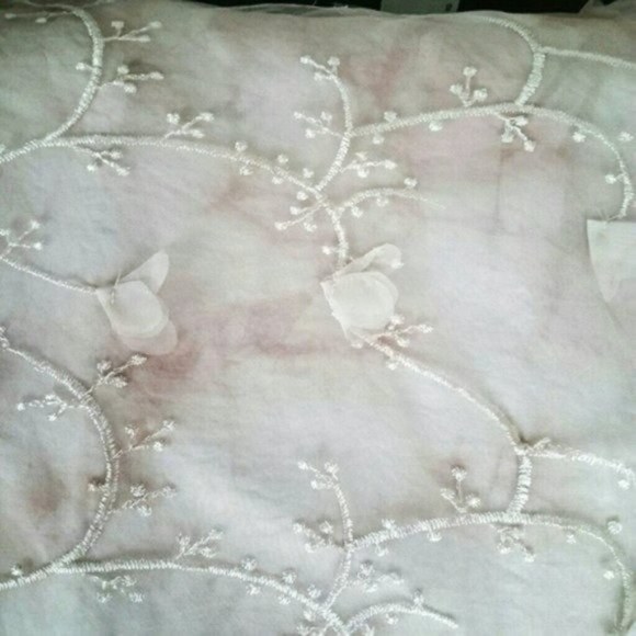 Fleur-de-lis Floral Tie Dye Tunic Top Pink Size Small - Picture 3 of 7